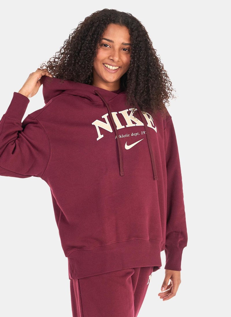 Women's Sportswear Oversized Fleece Hoodie