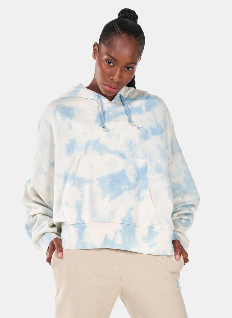Women's Sportswear Washed Jersey Hoodie