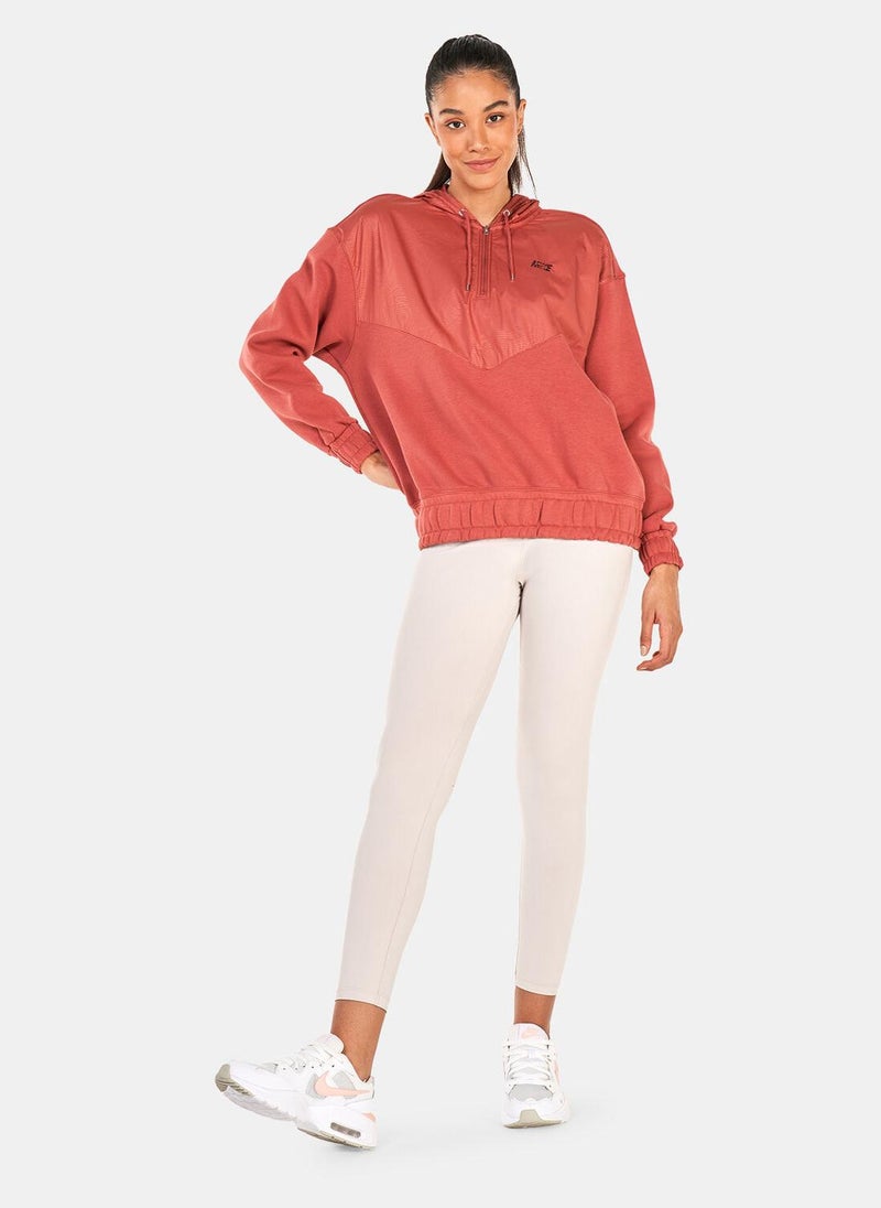 Women's Sportswear Icon Clash 1/4-Zip Fleece Hoodie