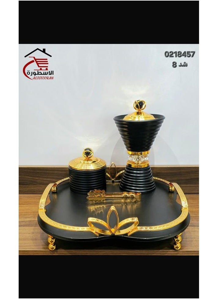 Elegantly designed incense burner set