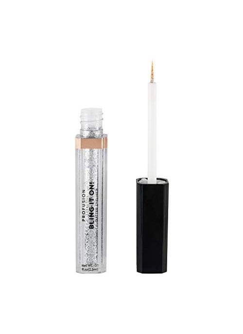 Profusion Cosmetics Bling It On! Glitter Eyeliner With Multi-Dimensional Glitter (Crystal Diamond)