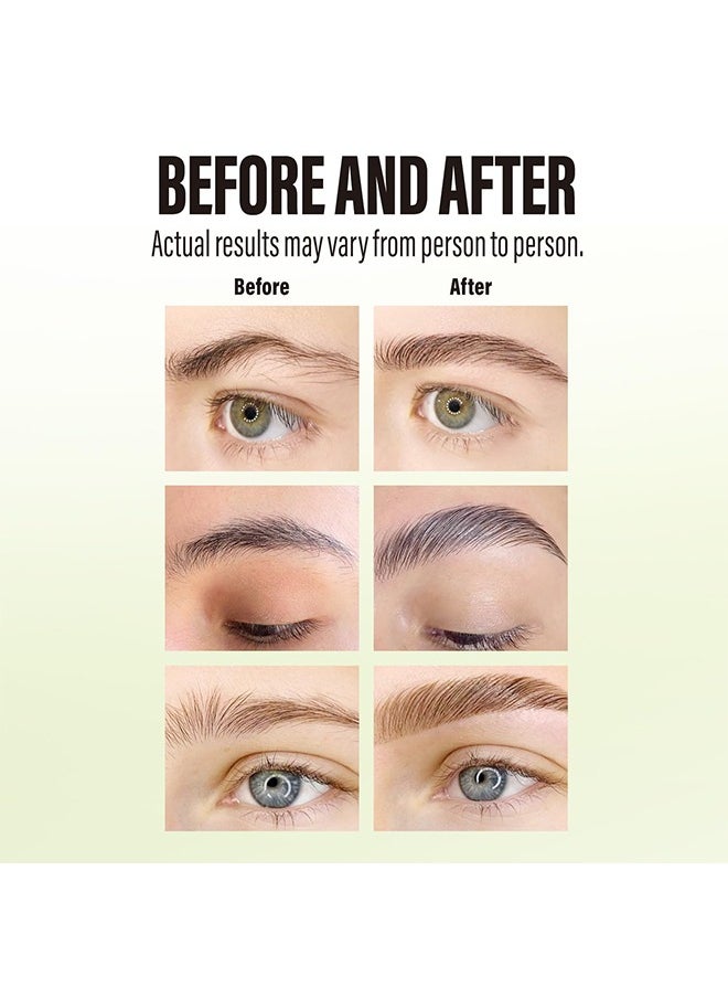 Clear Brow Styling Gel,Eyebrow Gel Makeup, Long-Lasting Charming Brow Glue, Waterproof Clear Brow Gel, Smudge-Resistant, Quick-Dry Brow Wax For Defined Natural Looking Eyebrows 7ml