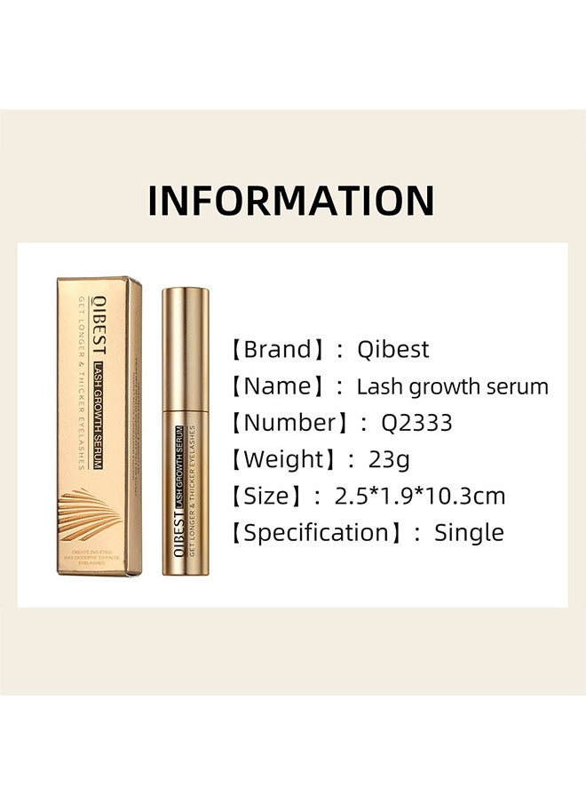 Lash Growth Serum,Lash Enhancer for Thicker, Longer, Fuller Lashes with Natural Volume, Strength & Nourishment – Advanced Formula