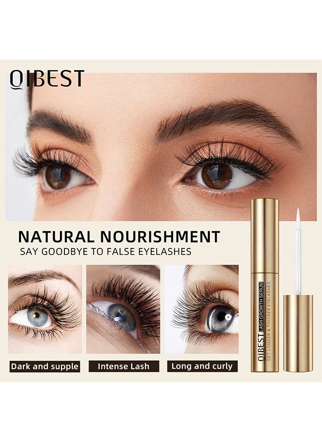 Lash Growth Serum,Lash Enhancer for Thicker, Longer, Fuller Lashes with Natural Volume, Strength & Nourishment – Advanced Formula