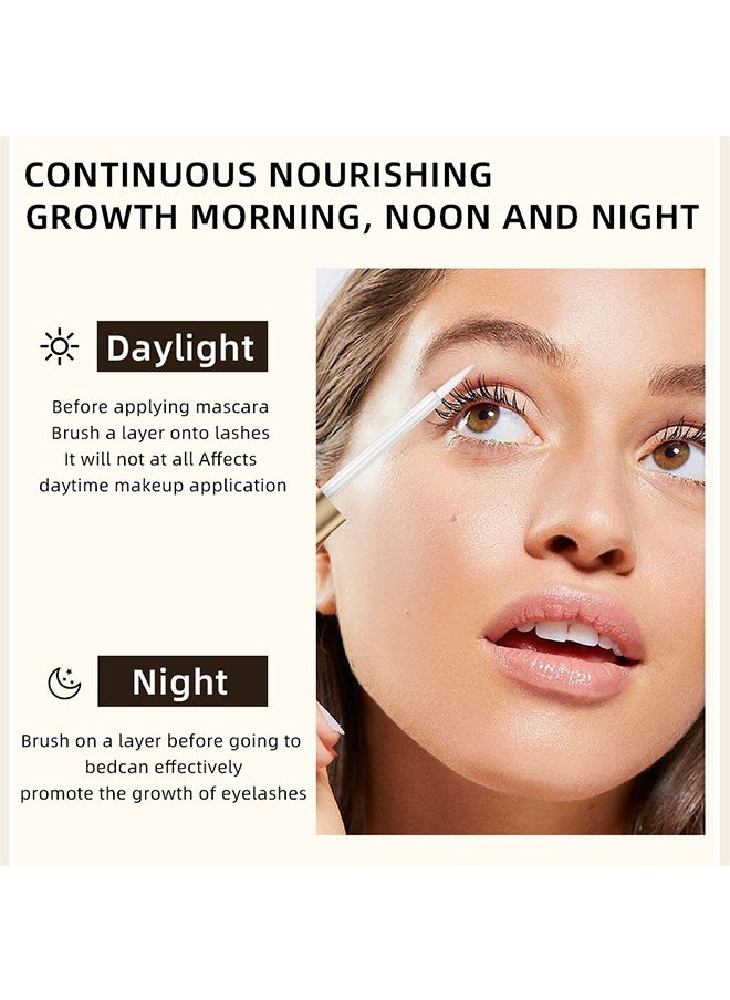 Lash Growth Serum,Lash Enhancer for Thicker, Longer, Fuller Lashes with Natural Volume, Strength & Nourishment – Advanced Formula