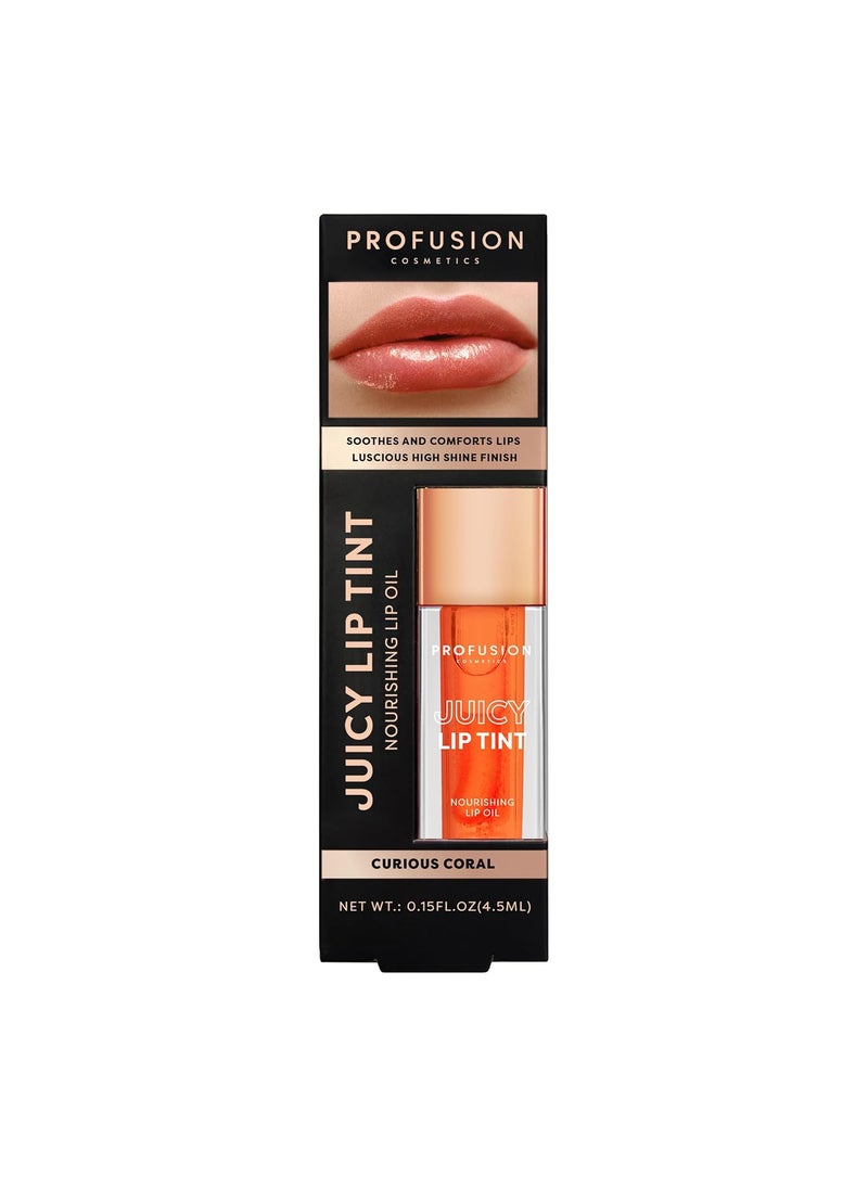 Profusion Cosmetics JUICY LIP TINT - NOURISHING LIP OIL (Orange)