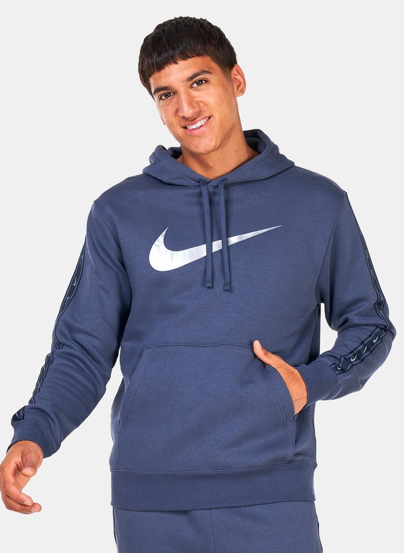 Men's Sportswear Repeat Pullover Fleece Hoodie