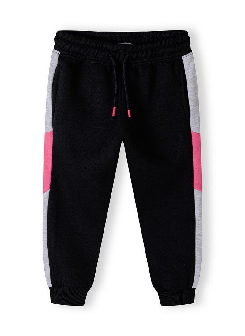Girls Tracksuit Set with Joggers and Printed Sweatshirt