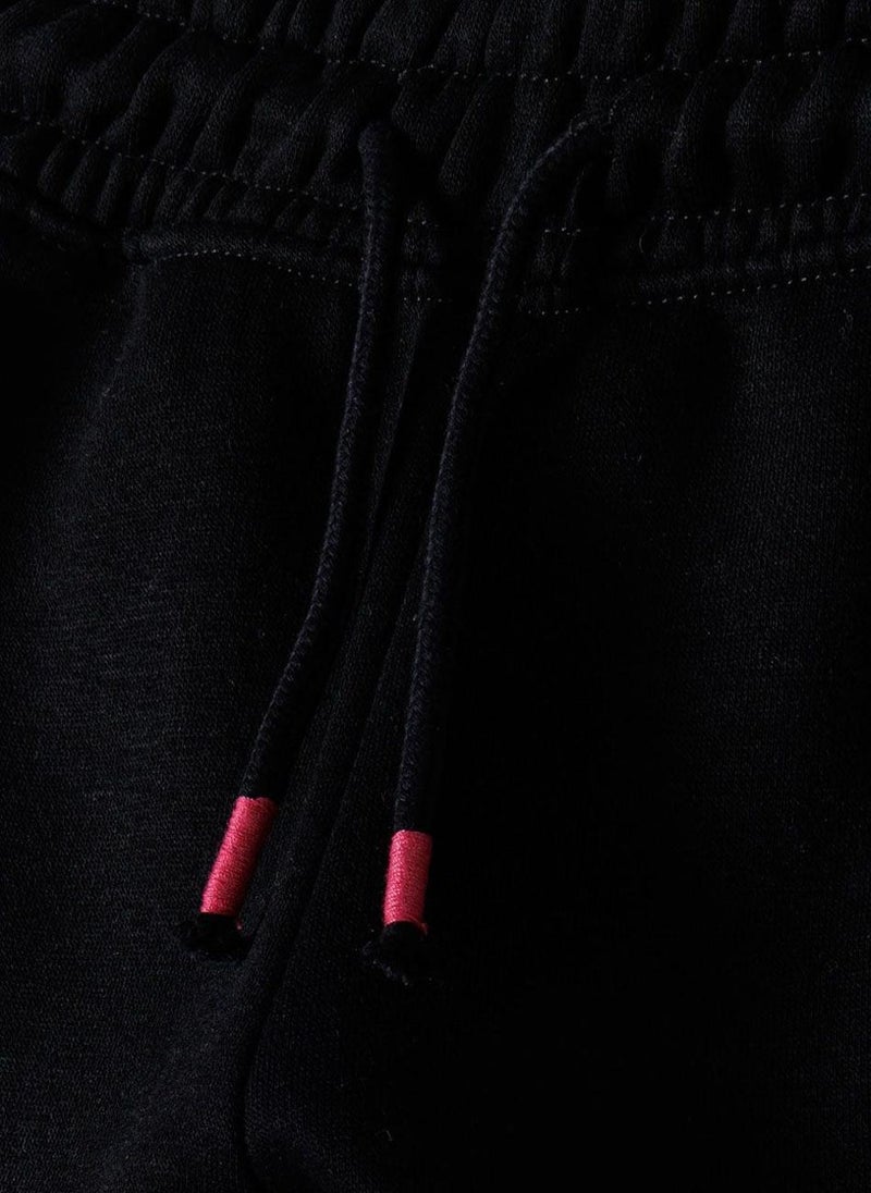 Girls Tracksuit Set with Joggers and Printed Sweatshirt