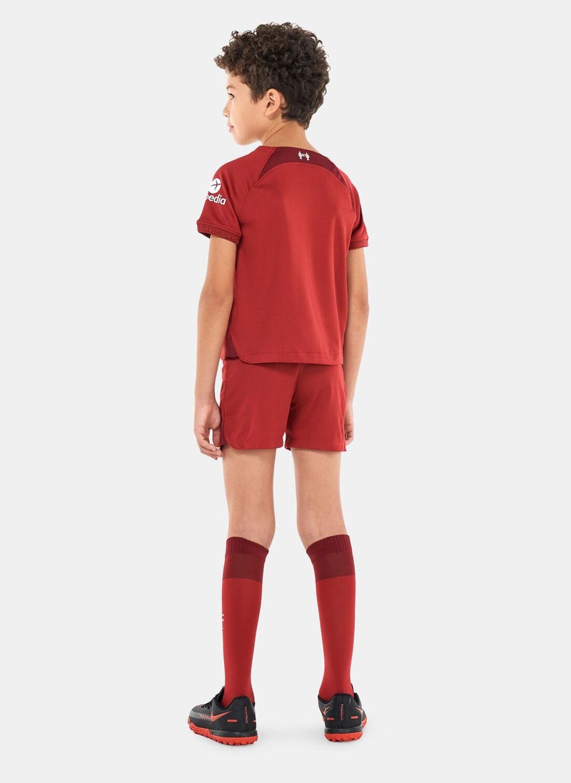 Kids' Liverpool F.C. Home Kit - 2022/23 (Younger Kids)