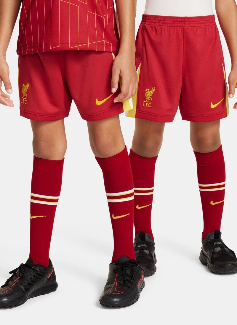 Kids' Liverpool Dri-FIT Stadium Home Football Kit - 2024/25