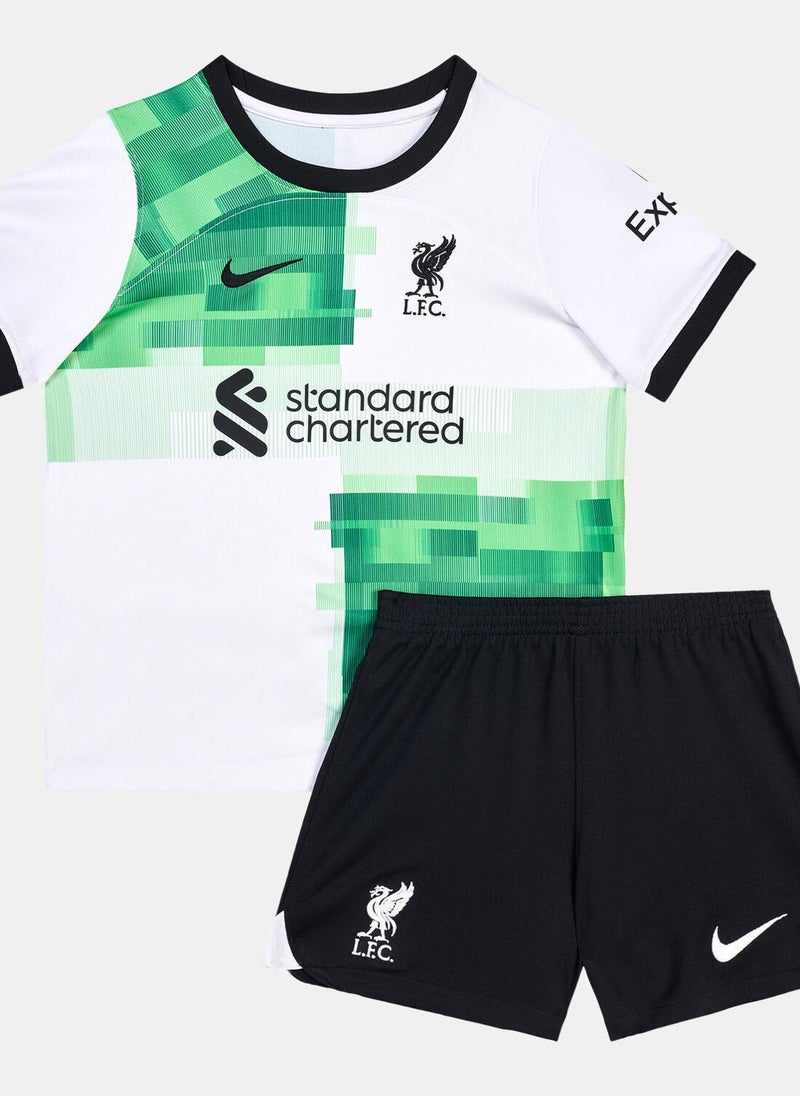 Kids' Liverpool FC Dri-FIT Away Kit - 2023/24 (Younger Kids)