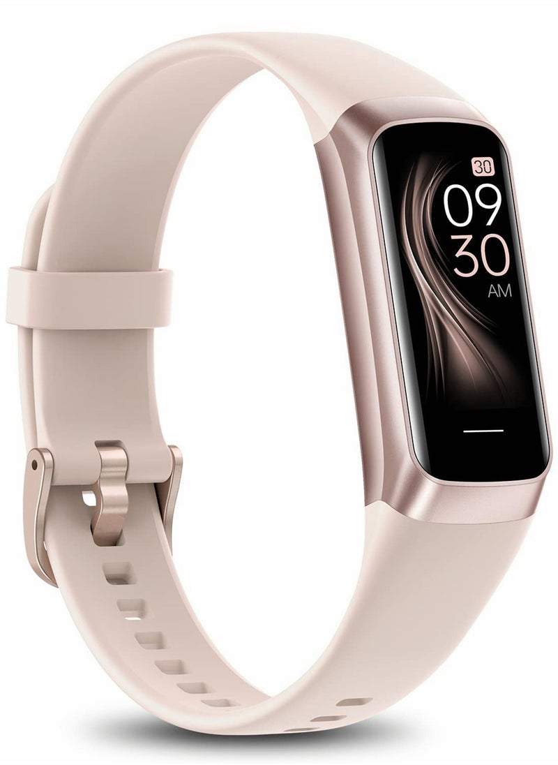 AMOLED Fitness Tracker Smart Watch with Heart Rate Monitor, 5 ATM Waterproof, Sleep & Activity Tracking for Men & Women