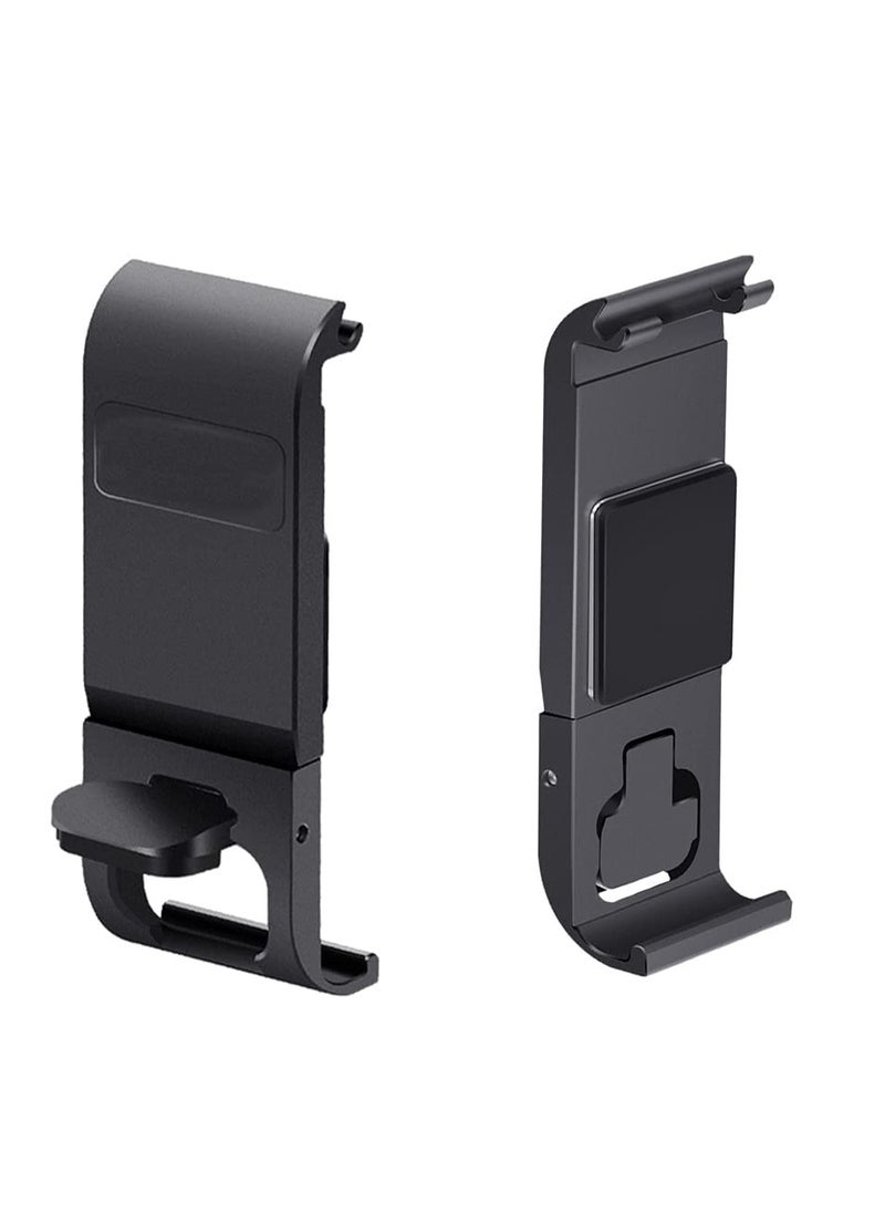 Replacement Side Door for GoPro Hero 9 Hero 10 Black, Aluminum Alloy Removable Battery Case Cover Protective Type-C Charging Port Adapter Repair Part Camera Vlog Accessories
