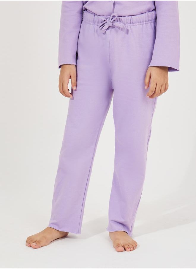 Collared Button Down Shirt & Pyjama Set