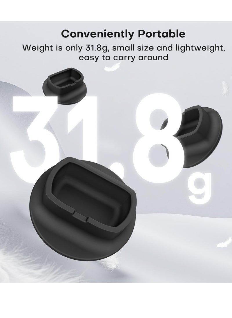 Camera Desktop Mount for Insta360 X4, Silicone Non-Slip Stable Mount, Vertical Stand Holder for Selfie Video, Camera Mount Stand Base for Insta360 X4