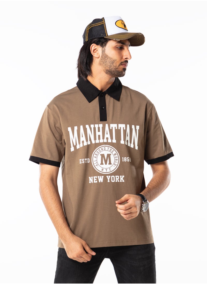 Men’s Polo Shirt Short Sleeve | Casual Collared T-Shirt for Daily Wear