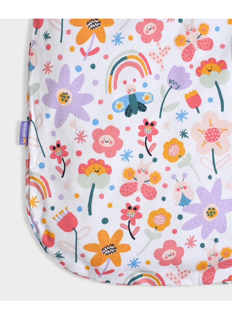 Mi Arcus Cotton Printed Knitted Sleeveless Sleeping Bag for Baby Boys Girls Kids 06 Months