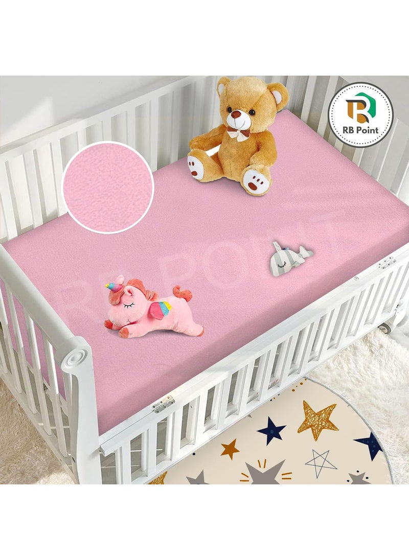 RB POINT Babys Hygienic Haven Waterproof Changing Mat Bed Protector Waterproof Washable Bed SheetMattress Protection SheetPINK LARGE SIZE 140X100 CM