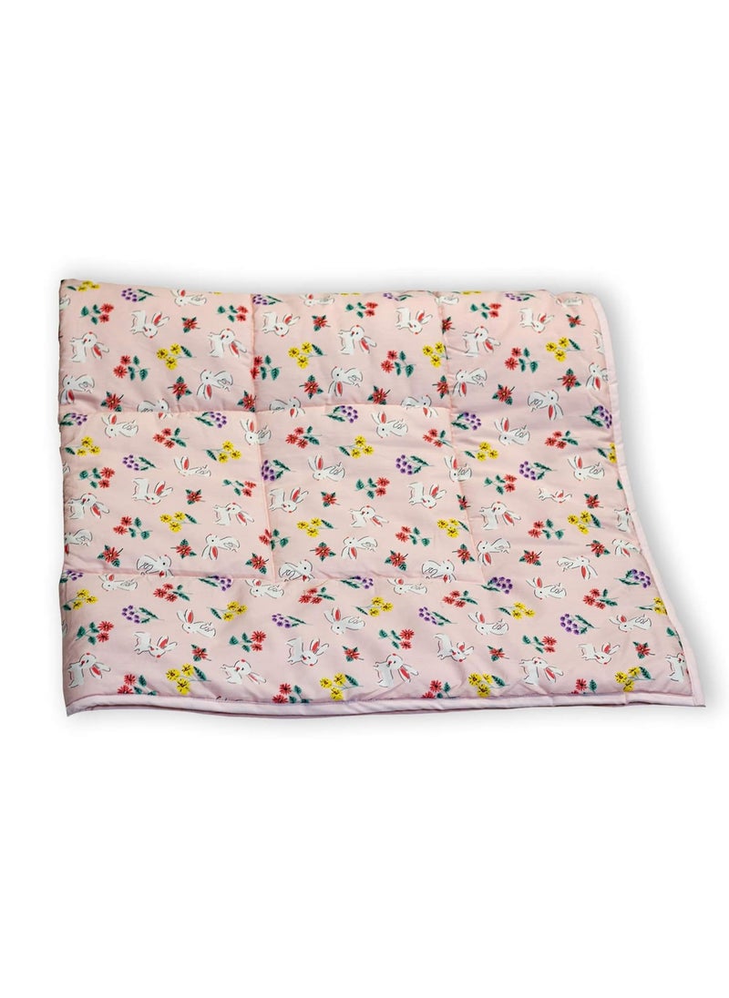 Itsyboo by Waterlemons Baby Kids Newborn Changing Mats Bed Mattress Protector Large Size 49 X 68 cms Pack of 3 RabbitPinkMulti