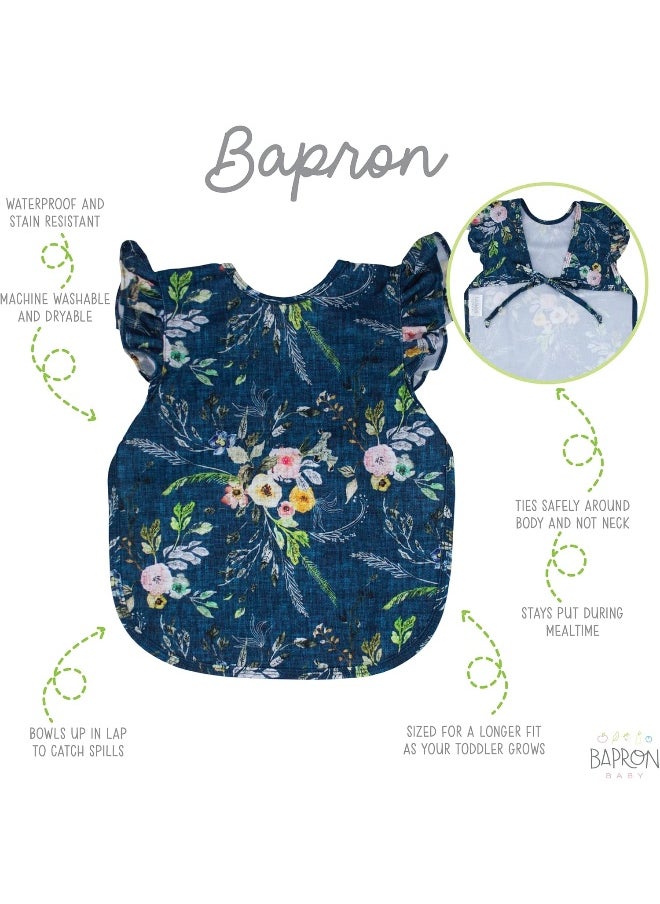 BapronBaby Flutter Boho Floral Bapron