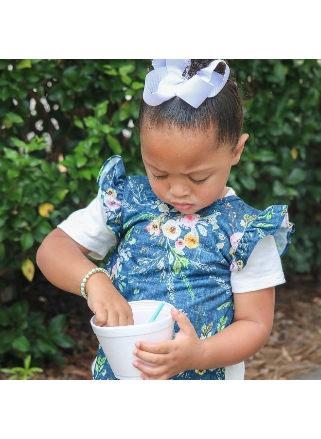 BapronBaby Flutter Boho Floral Bapron