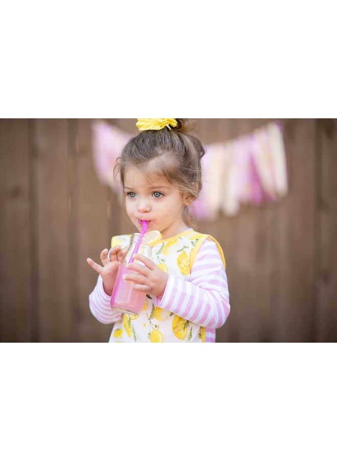 BapronBaby Fresh Lemon Bapron - No Neck Tie Safer Bib for Baby & Toddler