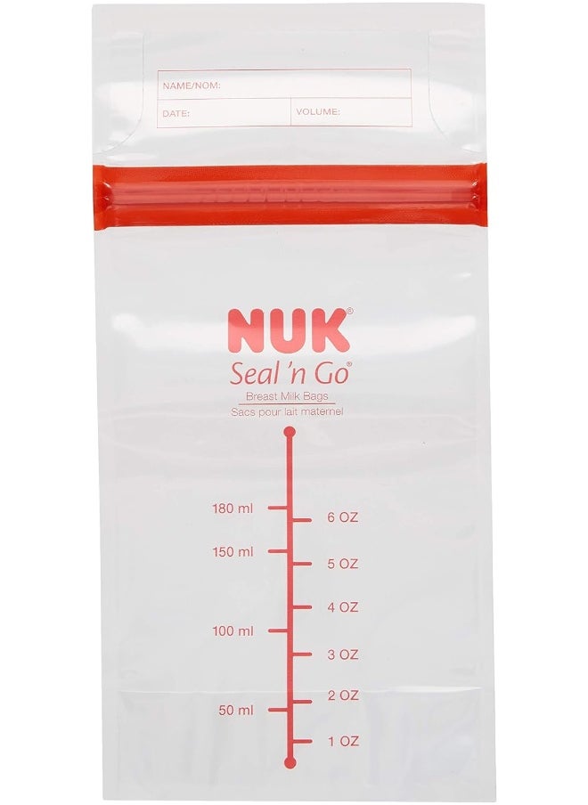 NUK Seal N Go Breast Milk Bags 50 Count YK-006