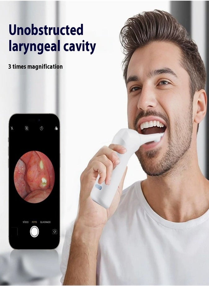Electric visualization, vacuum tonsil stone remover, clear visibility, oral cleaning care tool