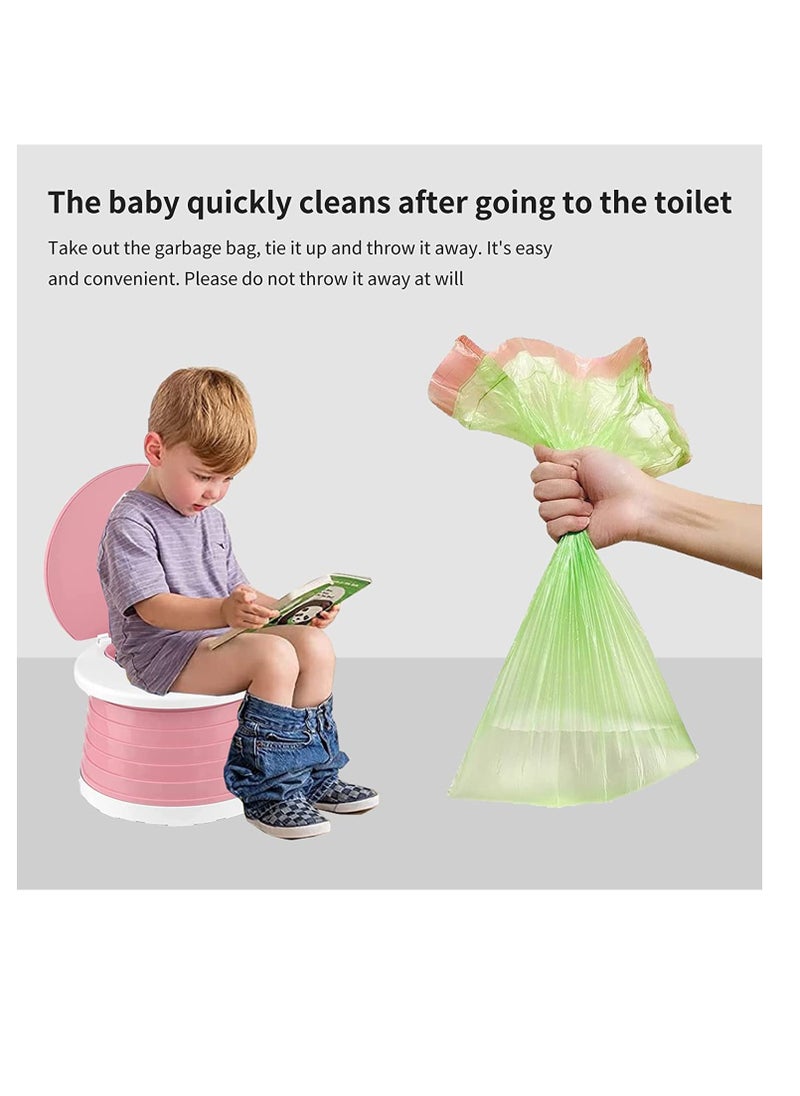With multifunctional bag portable potty，travel potty seat for toddler，foldable potty seat for toddler travel，Toddlers Training Toilet Seat Emergency Toilet for Car, Camping, Outdoor, indoor