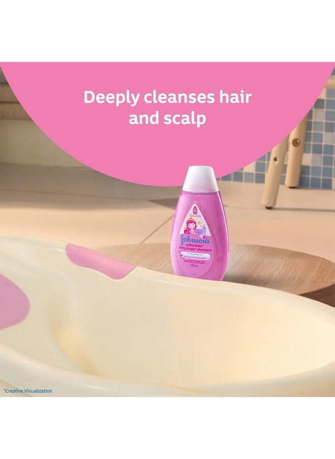 Active Kids Shiny Drops Shampoo, 200Ml