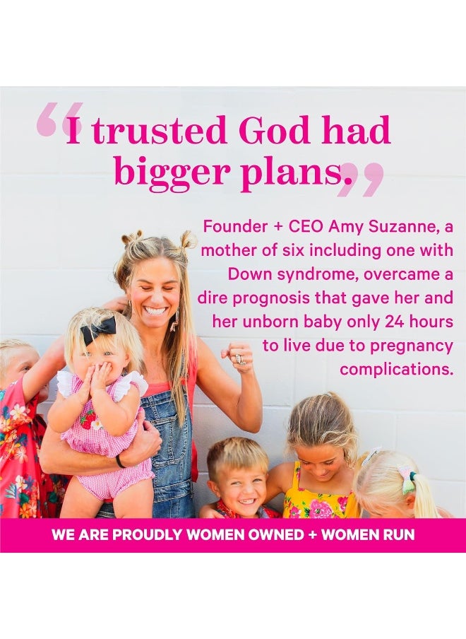 Pink Stork Prenatal Iron Supplement for Women, Grape Chewable Iron Gummies with Vitamin C, Pregnancy Must Haves, Prenatal Vitamins for Iron Deficiency, 60 Gummy Chews
