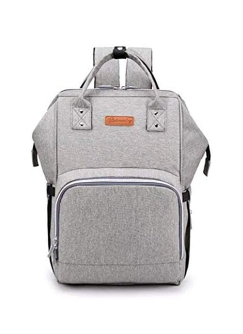 Diaper Bag Backpack USB Interface Nappy Large Capacity Waterproof Mummy Maternity for Stroller Baby Care Product
