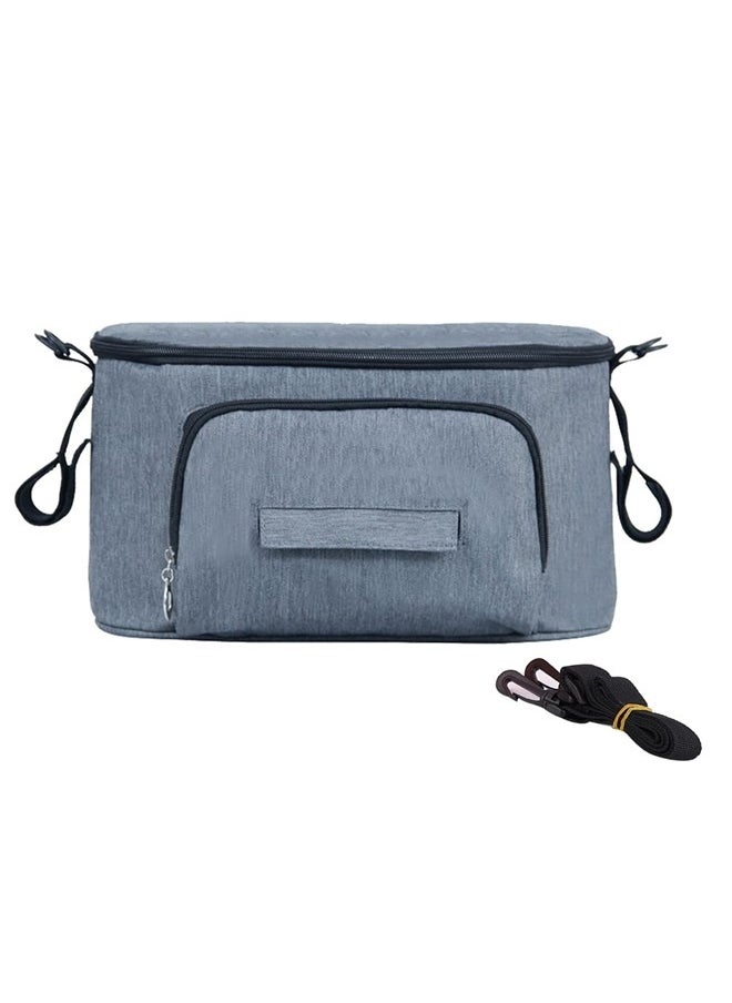 Stroller Caddy, Baby Stroller Storage Bag Stroller Organizer Bag Stroller Cup Holder Bag Stroller Hanging Bag Baby Stroller Organizer