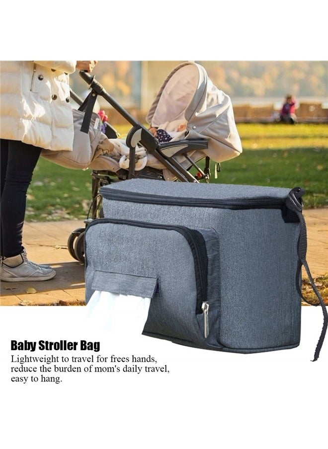 Stroller Caddy, Baby Stroller Storage Bag Stroller Organizer Bag Stroller Cup Holder Bag Stroller Hanging Bag Baby Stroller Organizer