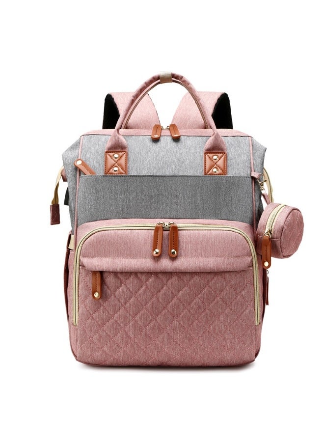 Multi-Function Travel Diaper Backpack， Baby Diaper Bag Backpack with Changing Pads mommy Bags Boys Girl Unisex Multifunction Travel Baby