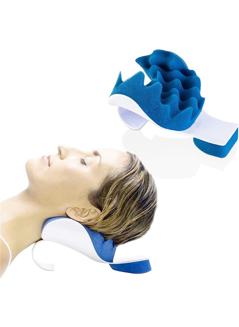 MUGATH Neck CloudNeck StretcherNeck and Shoulder Relaxer Cervical Traction Device for Pain ReliefCervical Spine Alignment Chiropractic PillowNeck Stretcher Neck and Shoulder Relaxer Head Pillow