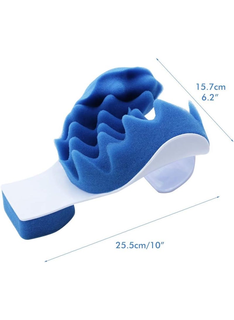 MUGATH Neck CloudNeck StretcherNeck and Shoulder Relaxer Cervical Traction Device for Pain ReliefCervical Spine Alignment Chiropractic PillowNeck Stretcher Neck and Shoulder Relaxer Head Pillow
