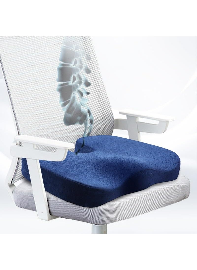 4V1 Coccyx Cushion Coccyx Pillow Tailbone Cushion Orthopedic seat Cushion Memory Foam seat Cushion Chair Cushion for Lower Back Pain Donut Cushion Sofa Cushion Car seat Cushion AMZ87
