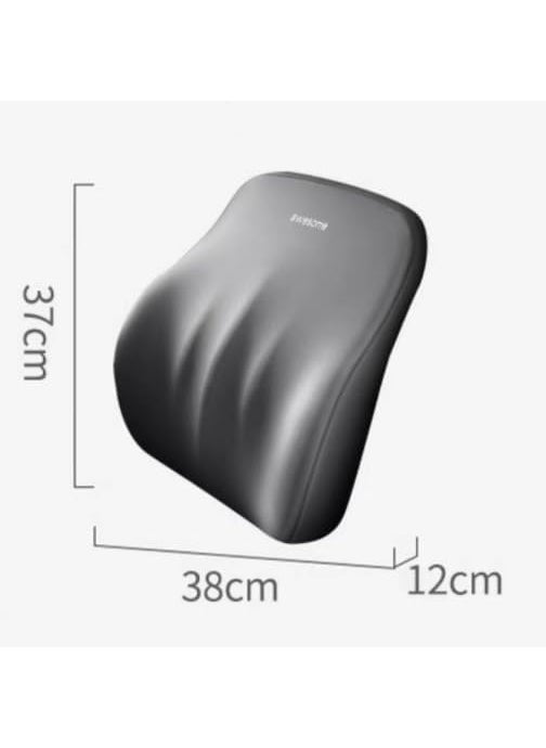 Ketumal Backrest for Car Seat Office Chair to Sit Up Right Orthopaedic Memory Foam CushionPillow Back Pain Relief Lumbar Support Spine Alignment and Posture Correction 39L10W37H