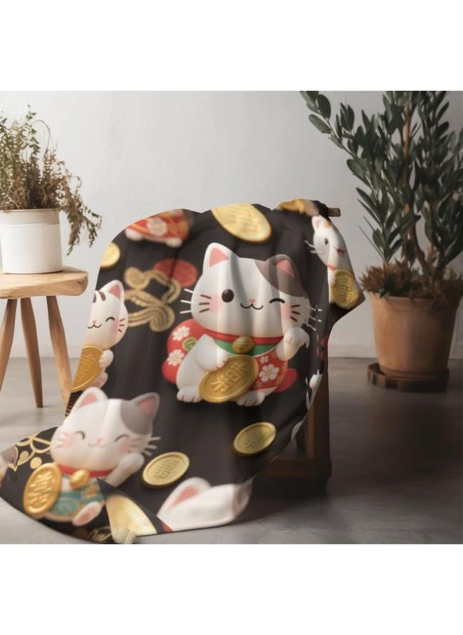 Flannel thin blanket (warm and comfortable, suitable for sleep, gaming, dust removal and sandproof) 150cm*200cm - 992