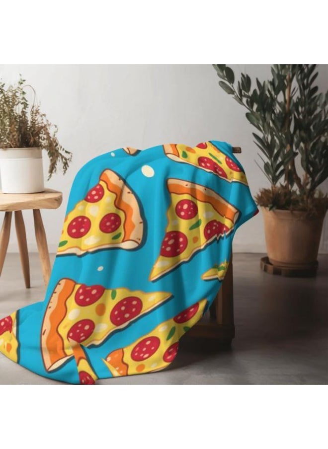 Flannel thin blanket (warm and comfortable, suitable for sleep, gaming, dust removal and sandproof) 150cm*200cm - 985
