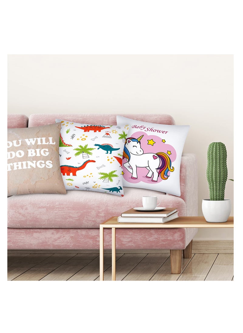SYOSI, 6 Pieces Sublimation Blanks Pillow Cases, White Cushion Covers with Heat Press DIY, Heat Transfer Polyester Peach Skin Cushion Cover with Concealed Zipper