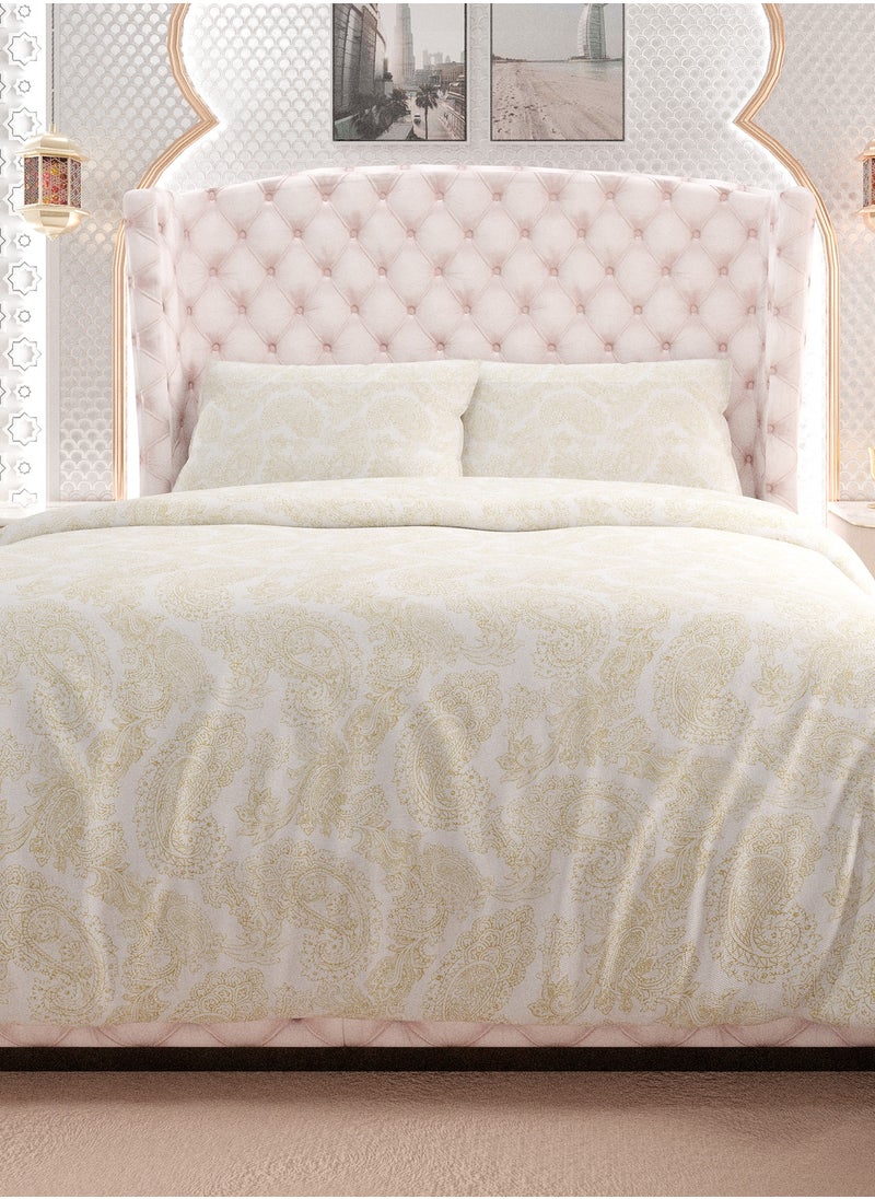 Color Sense 144TC Single Fitted Sheet – Beige