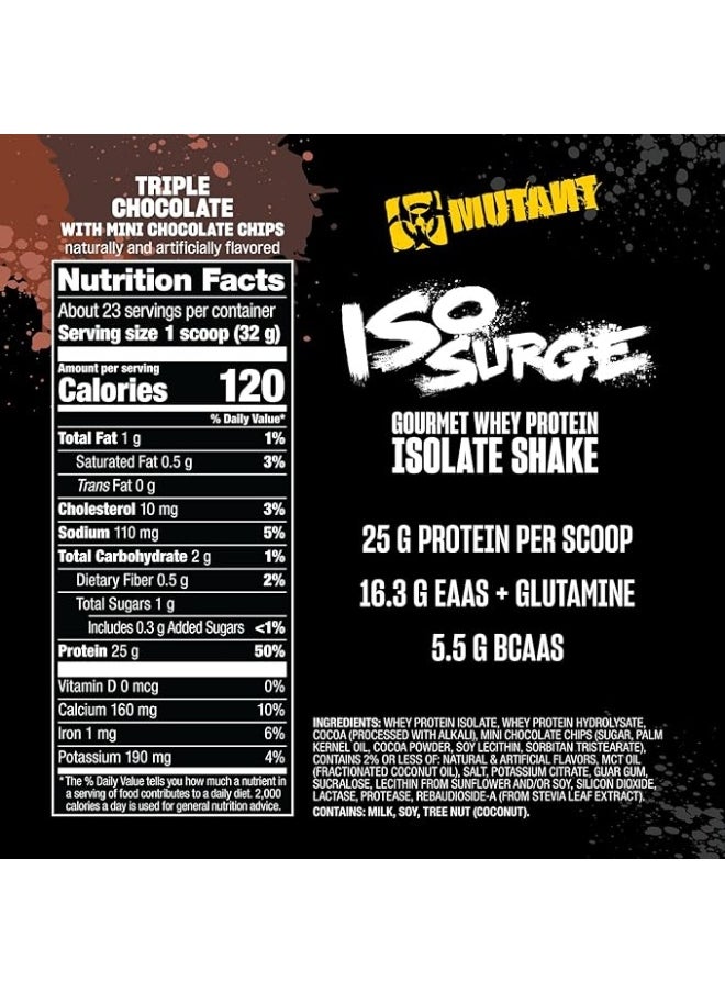 Iso Surge Triple Choco Flv 727G