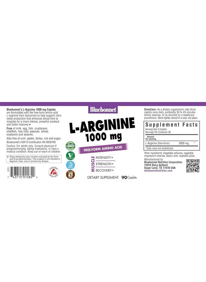 Bb L-Arginine 1000Mg Cap 90S #1585