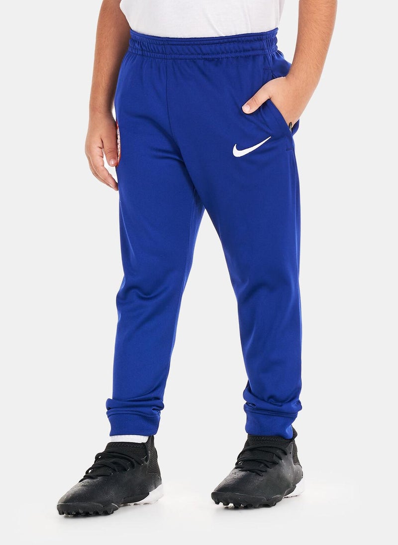 Kids' Netherlands Strike Dri-FIT Hooded Football Tracksuit Set (Younger Kids)