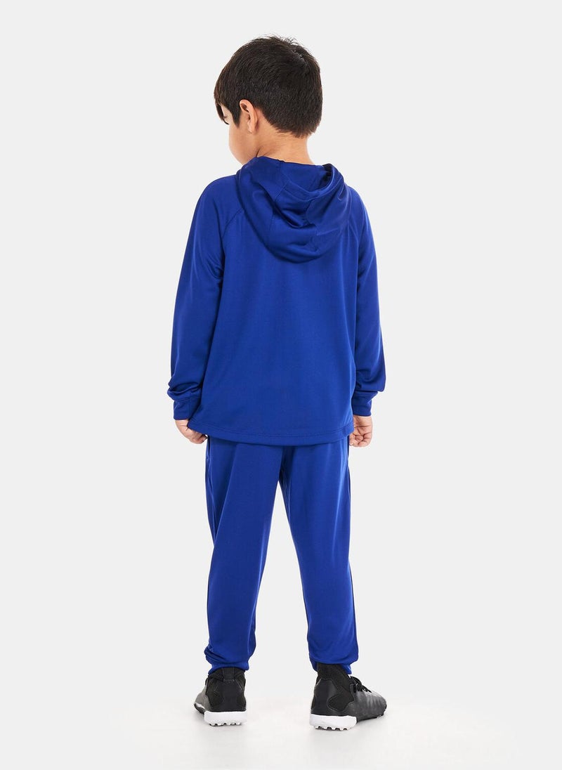 Kids' Netherlands Strike Dri-FIT Hooded Football Tracksuit Set (Younger Kids)
