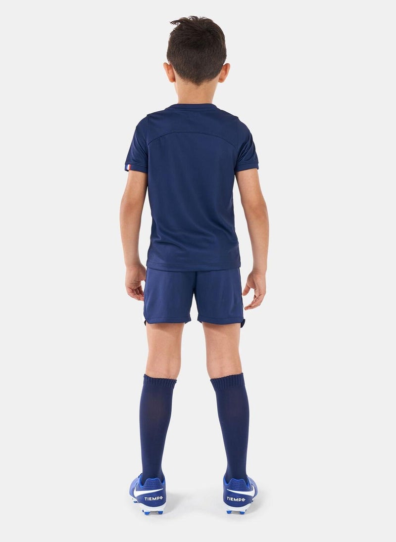 Kids' Paris Saint-Germain Home Kit - 2022/23 (Younger Kids)