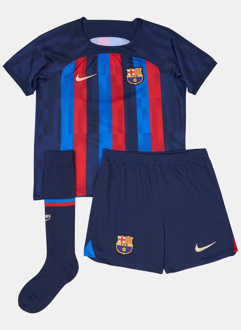 Kids' F.C. Barcelona Football Home Kit - 2022/23 (Younger Kids)